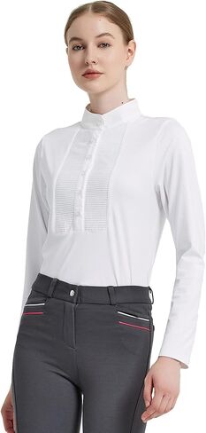 قميص HR Farm للسيدات ذو الأكمام الطويلة قميص ركوب الخيل in Kuwait