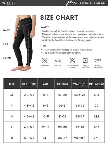 Willit Girls Fleece Horse Riding Pants Equestrian Breeches Kids Winter Riding Tights Thermal Schooling Tights in Kuwait