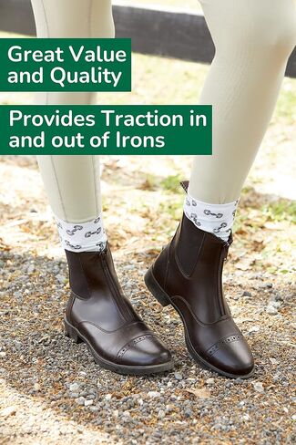Dover Saddlery Riding Sport Ladies' Provenance Zip Paddock Boots in Saudi Arabia