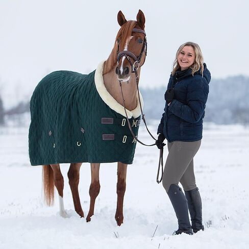 FitsT4 Women's Winter Full Seat Riding Tights Fleece Lined Horse Riding Pants Silicon Grip Equestrian Breeches with Pockets in Saudi Arabia