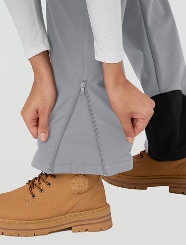 MAGCOMSEN المرأة صوف مبطن الشتاء سراويل للتسلق مقاوم للماء معزول التزلج الثلوج السراويل في الهواء الطلق الصيد سوفتشيل السراويل in Kuwait