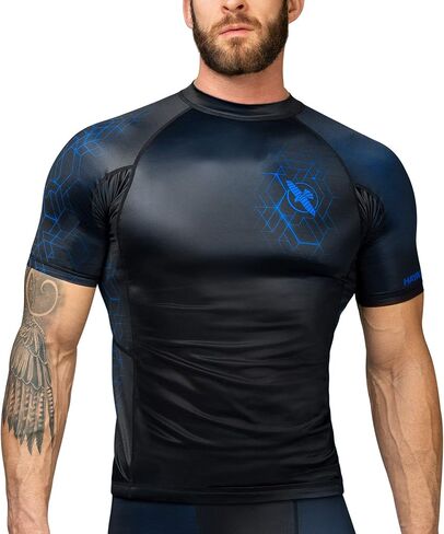 Hayabusa Geo بأكمام قصيرة BJJ Rash Guard in Saudi Arabia
