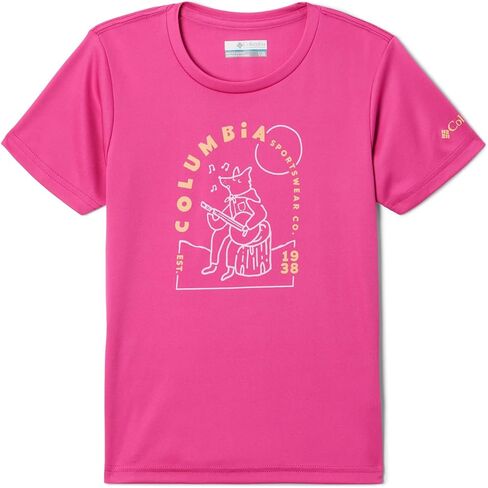 Columbia Girls' Mirror Creek Short Sleeve Graphic Shirt in Saudi Arabia