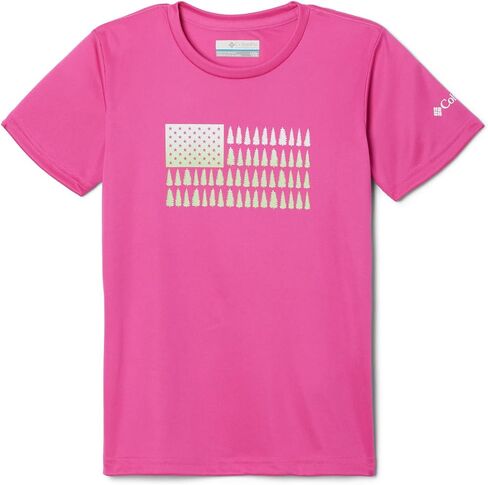 Columbia Girls' Mirror Creek Short Sleeve Graphic Shirt in Saudi Arabia