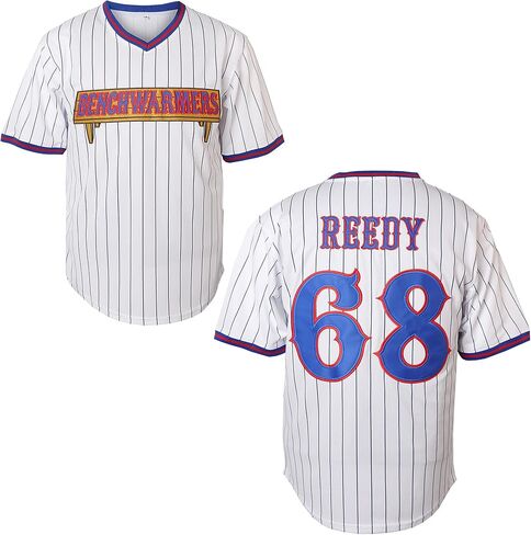 MESOSPERO Benchwarmers Jersey 32 Howie Goodman Reedy Richie Goodman Matthews Stitched Men's Pinstriped Baseball Jersey in Saudi Arabia