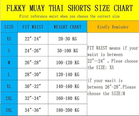 FLKKY Muay Thai شورت ملاكمة للرجال والنساء عالي الجودة للتدريب على فنون الدفاع عن النفس في صالة الألعاب الرياضية، شورت ملاكمة كلاسيكي. in Kuwait