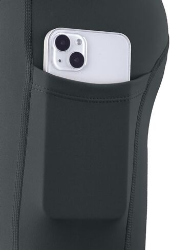 SANTINY Girl's Fleece Lined Leggings with Pockets Kids Thermal Warm Winter High Waisted Athletic Running Workout Yoga Pants in Kuwait