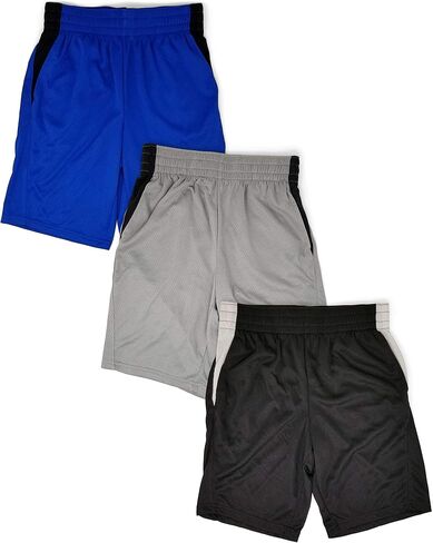 سراويل قصيرة رياضية لكرة السلة أندرو سكوت بويز 3 قطع أداء شبكي in Kuwait