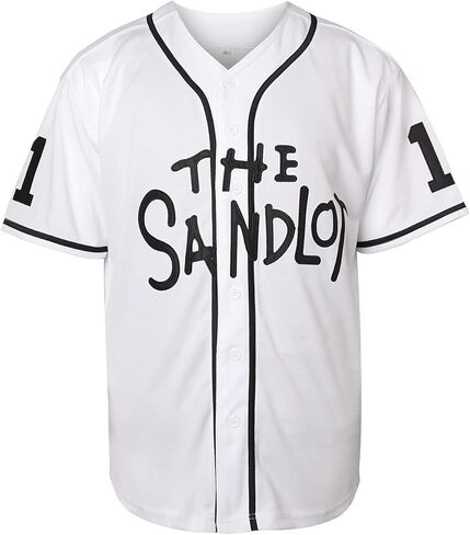 The Sandlot Benny The Jet Rodriguez Michael Squints Palledorous Alan Yeah-Yeah McClennan Bel Air 3D Print Baseball Jersey in Kuwait