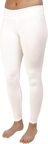 Hot Chillys Women's Micro-Elite Chamois Ankle Tights | Midweight Warm Quick-Drying Body Fit Long Thermal Underwear Bottoms in Saudi Arabia