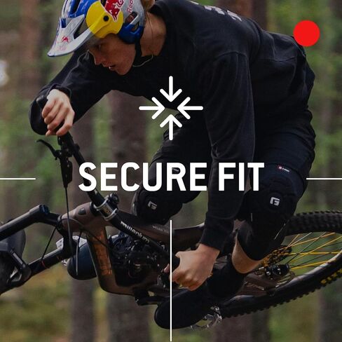 G-Form EX-1 Bike Short Liner - Padded Compression Shorts for Men - Protective Bike Shorts for BMX and Snowboarding - Black/Yellow, Youth Small/Medium in Saudi Arabia