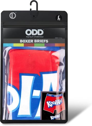 Odd Sox، شعار Kool Aid، سراويل داخلية للرجال، ملابس داخلية مطبوعة مضحكة in Saudi Arabia