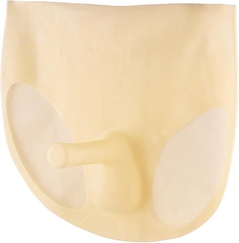 ENGKELAI Men's latex underpants sexy transparent elephant trunk briefs in Kuwait