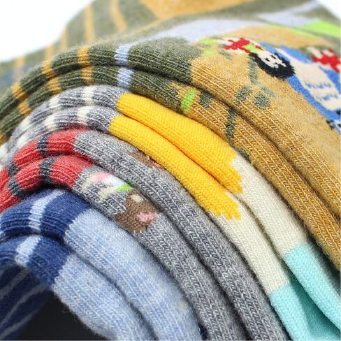 LIVEBEAR Women’s Cute Funny Novelty Casual Cotton Crew Socks (Made In Korea) in Saudi Arabia