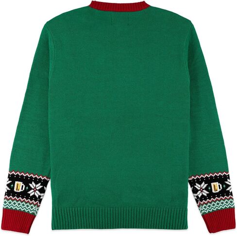 شركة The Ugly Sweater Co. تضيء سترة عيد الميلاد القبيحة بمصابيح LED - تصميمات سترة قبيحة ملائمة تمامًا، تضيء بالحركة. in Kuwait