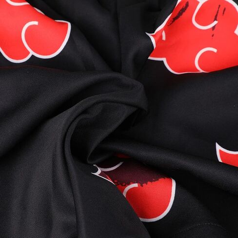 Rulercosplay Anime طبقة مزدوجة السراويل النشطة Akatsuki Cloud Printing 5 بوصة درزة داخلية مضحكة شورت للرجال والأولاد in Kuwait