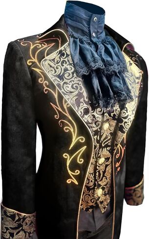 سترة Steampunk Vintage Tailcoat للرجال على الطراز القوطي الفيكتوري in Kuwait