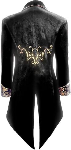 سترة Steampunk Vintage Tailcoat للرجال على الطراز القوطي الفيكتوري in Kuwait