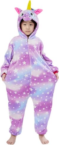 Unicorn Onesie for Animal Pajamas Cosplay Halloween Unisex Costume in Saudi Arabia