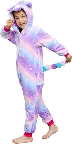 Unicorn Onesie for Animal Pajamas Cosplay Halloween Unisex Costume in Saudi Arabia
