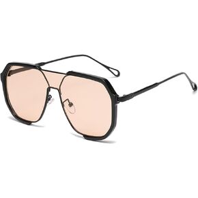 نظارات شمسية مربعة للنساء والرجال كبيرة الحجم مربعة الشكل عتيقة وظلال كلاسيكية كبيرة نظارات شمسية AM096 in Kuwait