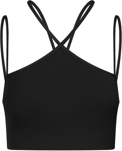 حمالة صدر رياضية للنساء من MEIVSO بحمالات رفيعة ومبطنة للتمرين واليوجا على شكل حرف Y in Kuwait