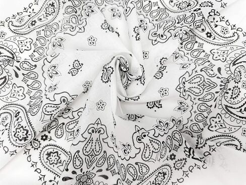 مجموعة هدايا HankieWorld Bandanas Gift Set مكونة من 12 قطعة من وشاح باندانا القطني الناعم والملمس الناعم للرجال in Saudi Arabia