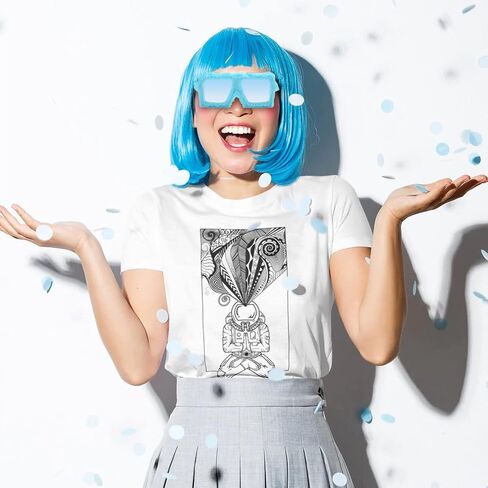 Magibag نظارات شمسية نسائية من الفراء على شكل قلب من القطيفة الغامضة، نظارات شمسية عصرية للحفلات لأزياء حفلات الهالوين in Kuwait