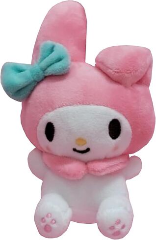PRIMING WATER Hello Kitty Friends شخصية قطيفة على شكل حقيبة بمشبك على شكل سلسلة مفاتيح على الظهر in Saudi Arabia