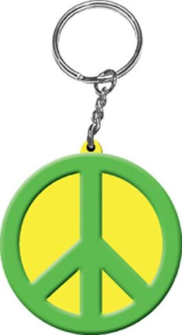 Licenses Products Peace Rubber Keychain in Kuwait