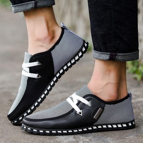 أحذية رجالية بسيطة جديدة كبيرة الحجم كسول أحذية فول عادية in Kuwait