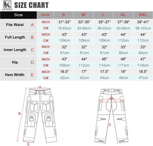 KRYDEX G4 Combat Pants with Knee Pads Ripstop Como Cargo Pants for Men in Saudi Arabia