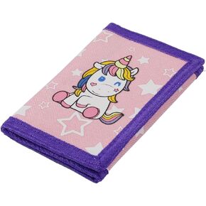 JONYEE RFID Wallet, Cute Cartoon Wallet with Zipper for Kids (Fire truck)