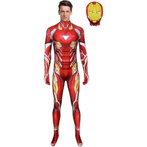 EOILFM هالوين خارقة تأثيري زي رجالي ارتداءها بذلة دنة ثلاثية الأبعاد نمط Zentai الدعاوى للكبار in Kuwait