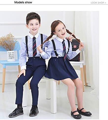 حمالات الأطفال من WannGe - حمالة بمشبك خلفي على شكل حرف Y قابلة للتعديل مقاس 1 بوصة للأولاد والبنات in Kuwait