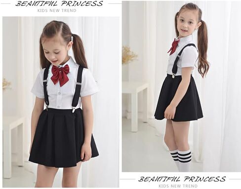 حمالات الأطفال من WannGe - حمالة بمشبك خلفي على شكل حرف Y قابلة للتعديل مقاس 1 بوصة للأولاد والبنات in Kuwait