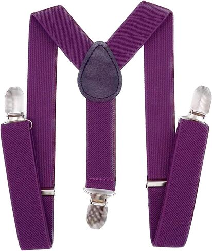 حمالات الأطفال من WannGe - حمالة بمشبك خلفي على شكل حرف Y قابلة للتعديل مقاس 1 بوصة للأولاد والبنات in Kuwait