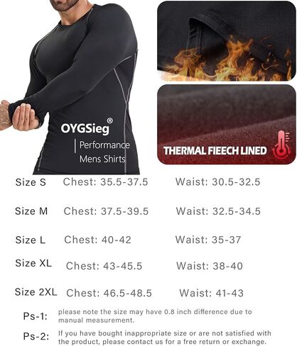 5 أو 4 قطع من قمصان الضغط الحراري للرجال مبطنة بالصوف وأكمام طويلة ورقبة وهمية وطبقة أساسية رياضية للشتاء البارد in Kuwait