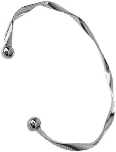 BNVXR سوار الفضة الاسترليني السيدات سوار مفتوح شخصية الرجعية الاتجاه الزفاف سوار هدية عيد ميلاد in Kuwait