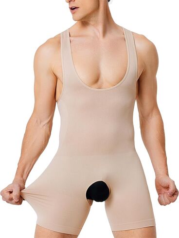 TAILONG رجل ملابس داخلية البطن تحكم ارتداءها ضغط قمصان التخسيس كامل محدد شكل الجسم بلا أكمام ملابس داخلية in Kuwait