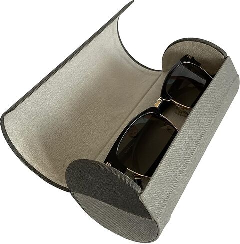 Double Glasses Case, Hard Shell, Multiuse for Travel, Sunglasses, Eyecare etc. | Men and Women in Saudi Arabia