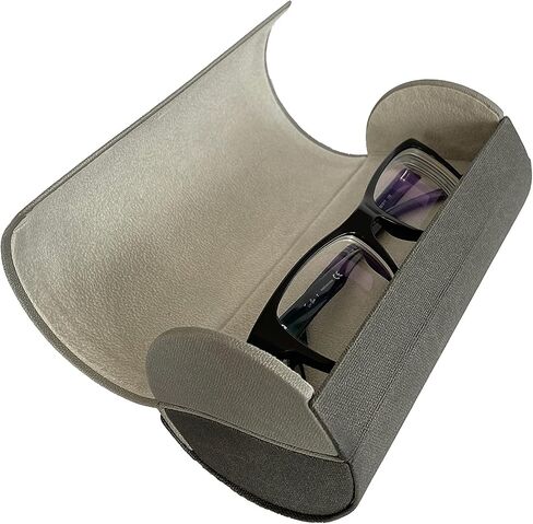 Double Glasses Case, Hard Shell, Multiuse for Travel, Sunglasses, Eyecare etc. | Men and Women in Saudi Arabia