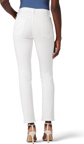 HUDSON Women's Nico Mid Rise, Straight Leg Ankle Jean in Saudi Arabia