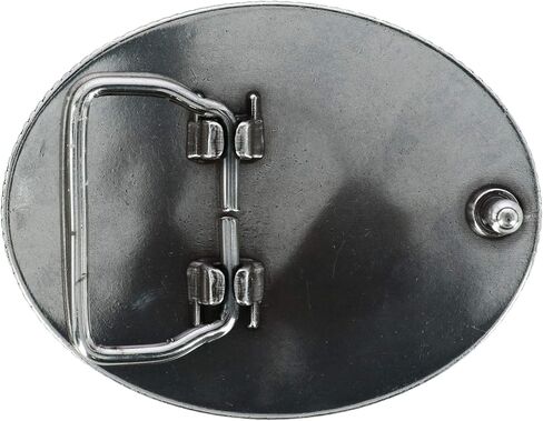 Ariat Kid's Bull Rider Motif Buckle, Antique Silver, OS in Saudi Arabia
