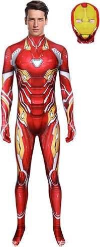 EOILFM هالوين خارقة تأثيري زي رجالي ارتداءها بذلة دنة ثلاثية الأبعاد نمط Zentai الدعاوى للكبار in Kuwait