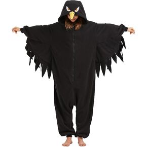 MORNINGFLY Adult Pterosaur Onesie Pajamas,Dinosaur Onesie Christmas Halloween Cosplay Dinosaur Onesie Pajamas