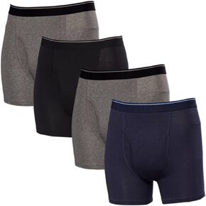 Kirkland Signature Men's Boxer Brief Pima Cotton 4 Pack