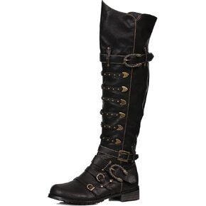 Ellie Shoes Men's 158-punk Combat Boot in Kuwait