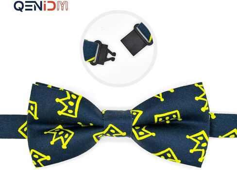 مجموعة ربطة عنق Qenidm Boy Suspenders Bow Tie، ربطة عنق للأطفال، زي حامل الحلقة، حمالات الأطفال الصغار، ملابس عيد الميلاد الأول للأولاد in Kuwait
