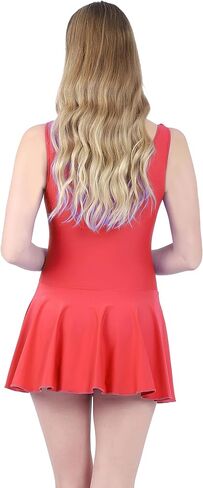 Aoylisey Women's Tank Ballet Dance Skirted Leotard Gymnastics Sleeveless Bodysuits Ballerina Outfit HF0366 in Saudi Arabia